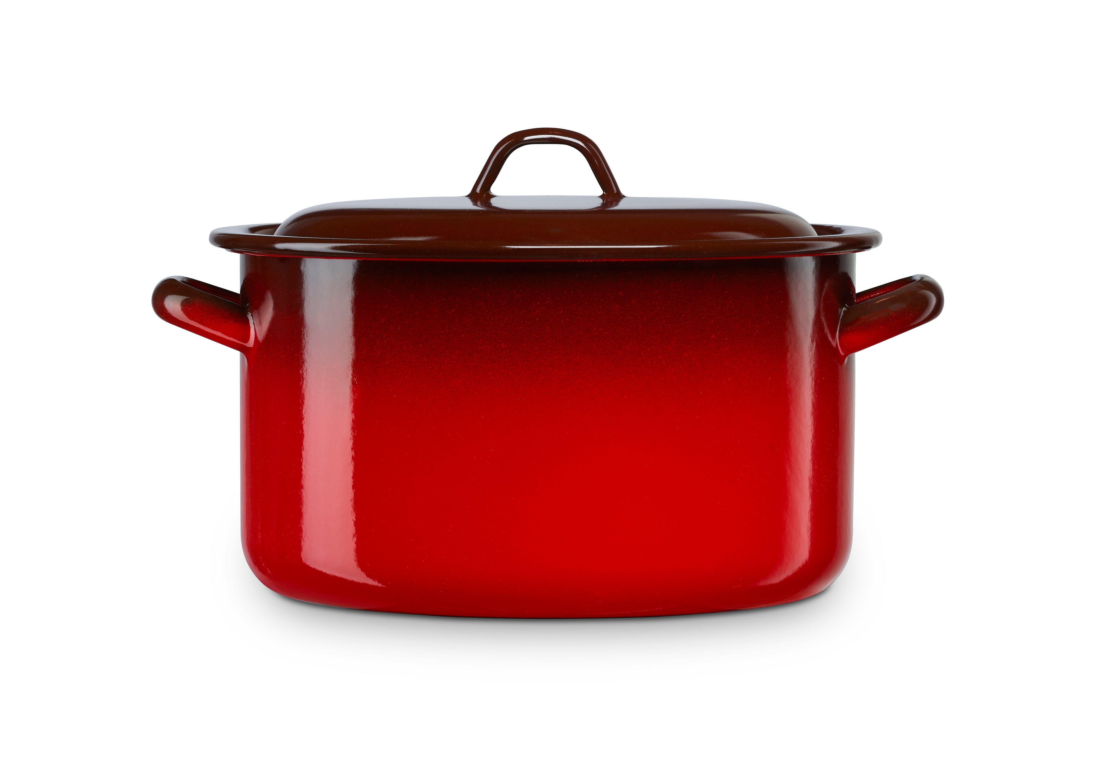 Olla Recta de Acero Esmaltado Vitrificado