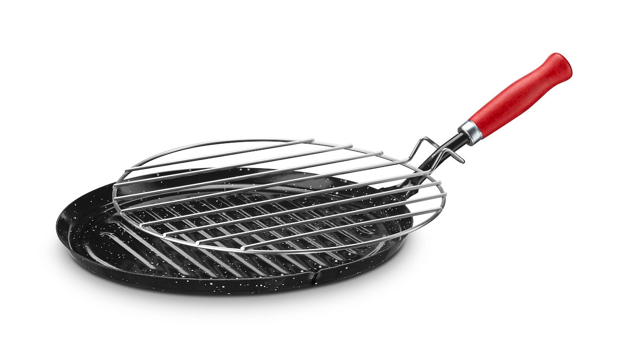 Asadores de Acero Esmaltado Vitrificado