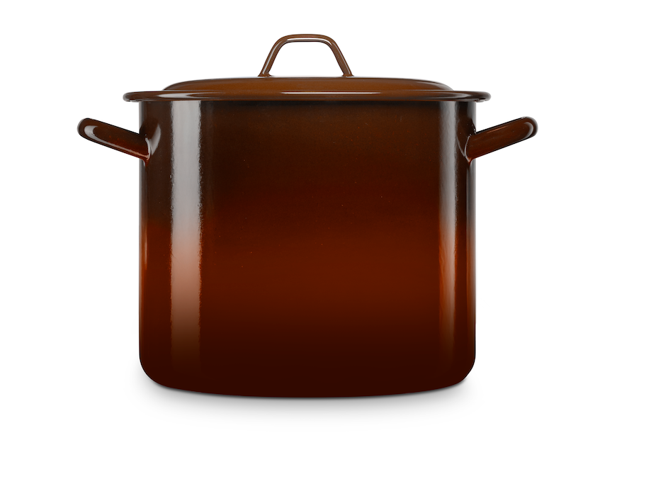 Olla Alta de Acero Esmaltado Vitrificado