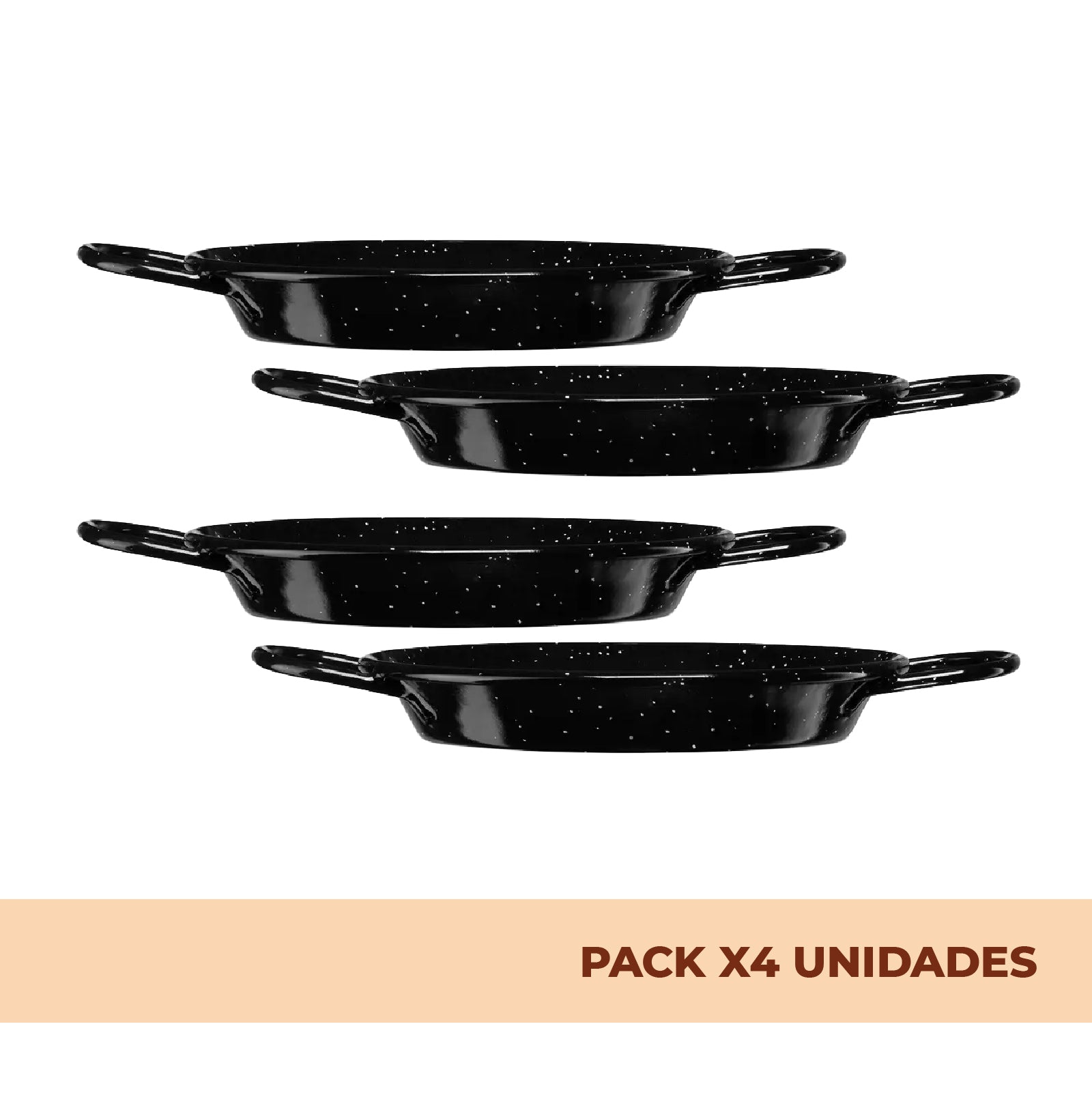 Paelleras de Acero Esmaltado Vitrificado