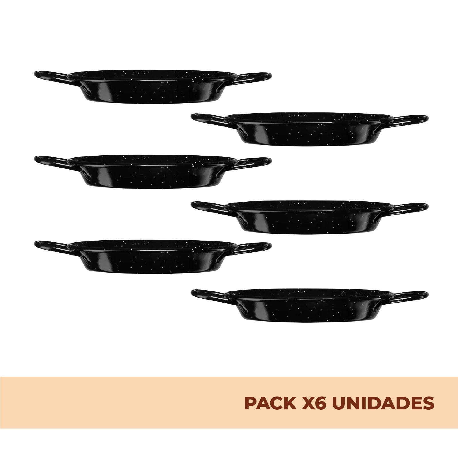 Paelleras de Acero Esmaltado Vitrificado