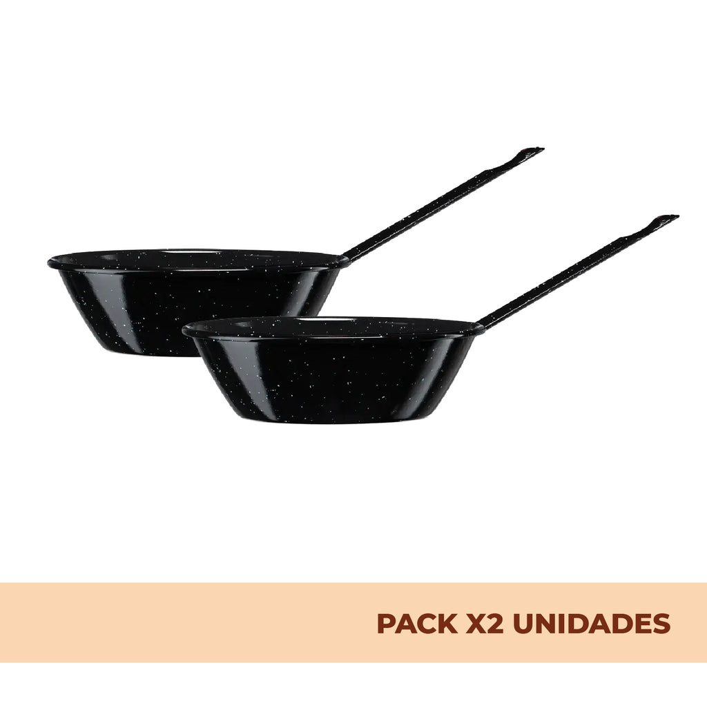 Sartenes de Acero Esmaltado Vitrificado