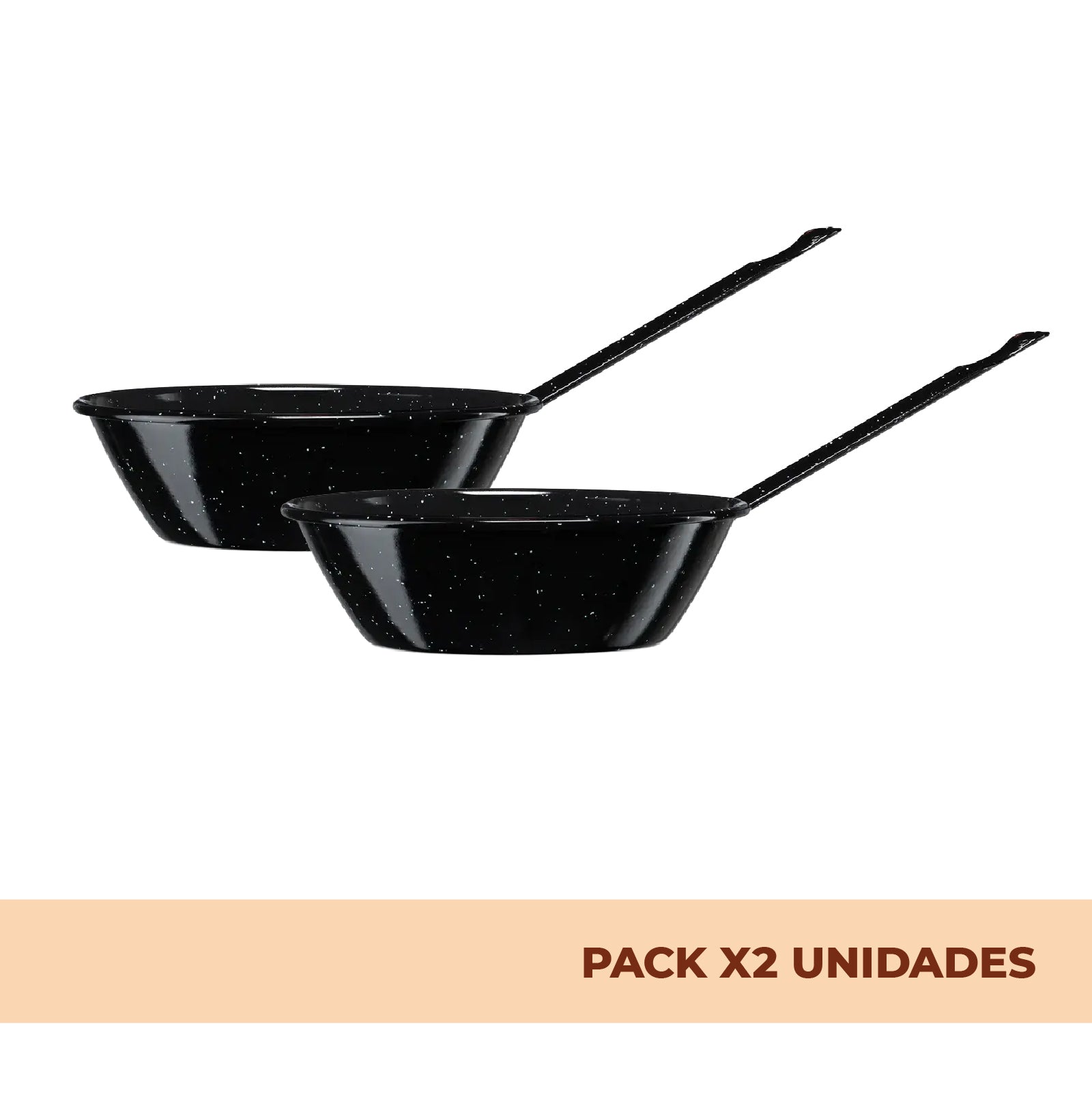 Sartenes de Acero Esmaltado Vitrificado